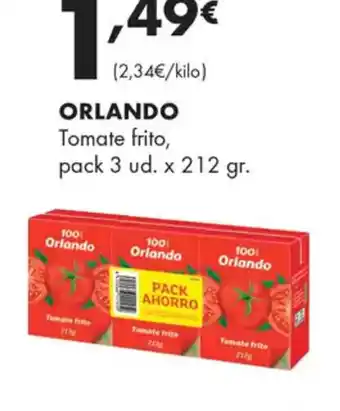 Supermercados Lupa ORLANDO Tomate frito oferta