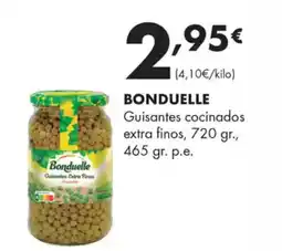 Supermercados Lupa BONDUELLE Guisantes cocinados extra finos oferta