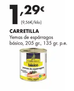 Supermercados Lupa CARRETILLA Yemas de espárragos básico oferta