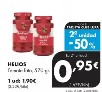 Supermercados Lupa HELIOS Tomate frito oferta