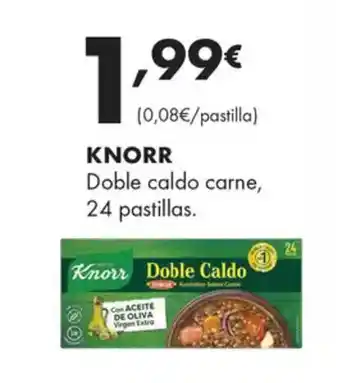 Supermercados Lupa KNORR Doble caldo carne oferta