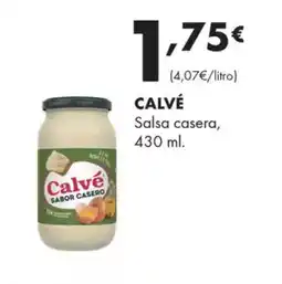 Supermercados Lupa CALVÉ Salsa casera oferta