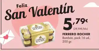 Supermercados Lupa FERRERO ROCHER Bombón oferta