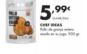 Supermercados Lupa CHEF IDEAS Pollo de granja entero oferta