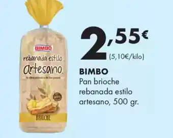 Supermercados Lupa BIMBO Pan brioche rebanada estilo oferta