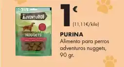 Supermercados Lupa PURINA Alimento para perros adventuros nuggets oferta