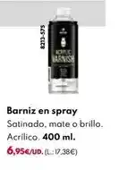 BricoCentro Barniz en spray oferta