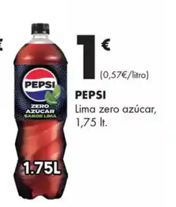 Supermercados Lupa PEPSI Lima zero azúcar oferta