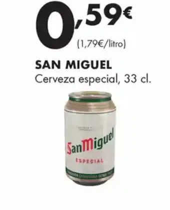 Supermercados Lupa SAN MIGUEL Cerveza especial oferta