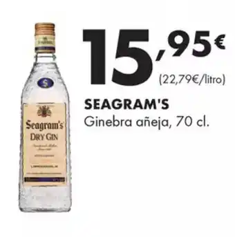 Supermercados Lupa SEAGRAM'S Ginebra añeja oferta