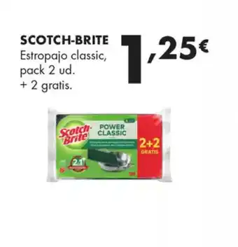 Supermercados Lupa SCOTCH-BRITE Estropajo classic oferta