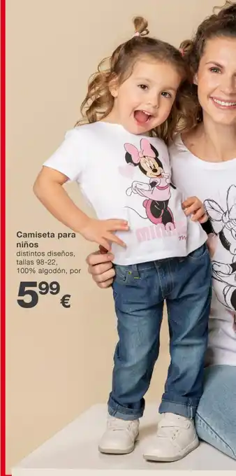 KIK Camiseta para niños oferta