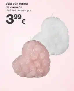 KIK Vela con forma de corazón oferta