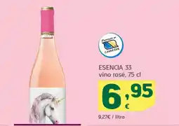 HiperDino ESENCIA 33 vino rosé oferta