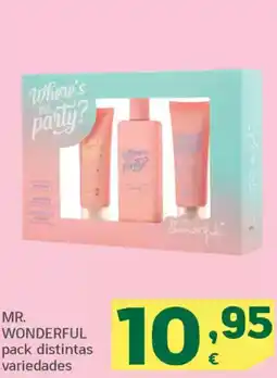 HiperDino MR. WONDERFUL pack distintas variedades oferta