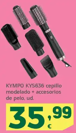 HiperDino KYMPO KYS636 cepillo modelado + accesorios de pelo oferta