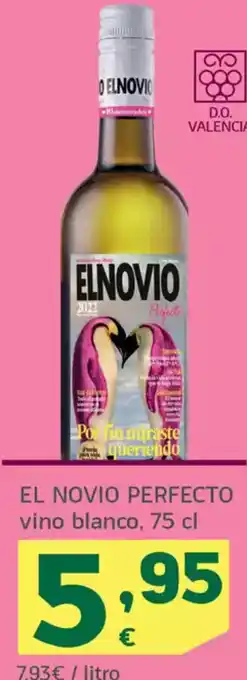 HiperDino EL NOVIO PERFECTO vino blanco oferta