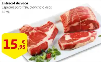 Alcampo Entrecot de vaca oferta