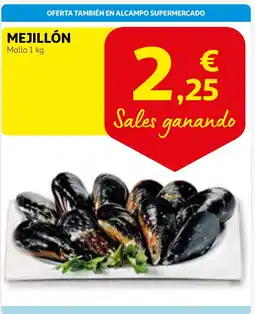 Alcampo Mejillón oferta