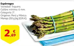 Alcampo Espárragos oferta