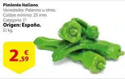 Alcampo Pimiento italiano oferta