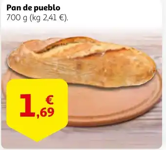 Alcampo Pan de pueblo oferta