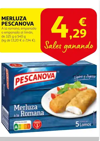 Alcampo PESCANOVA Merluza oferta