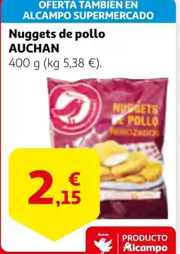 Alcampo AUCHAN Nuggets de pollo oferta