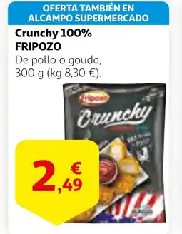 Alcampo FRIPOZO Crunchy 100% oferta