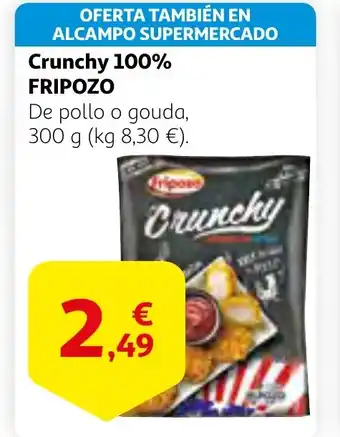 Alcampo FRIPOZO Crunchy 100% oferta