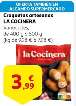 Alcampo LA COCINERA Croquetas artesanas oferta