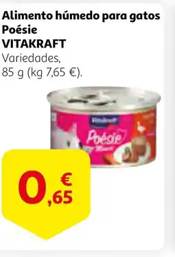 Alcampo VITAKRAFT Alimento húmedo para gatos Poésie oferta