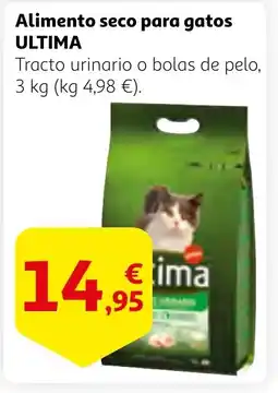 Alcampo ULTIMA Alimento seco para gatos oferta