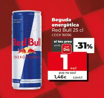 Dia Red Bull Beguda energètica 25cl oferta