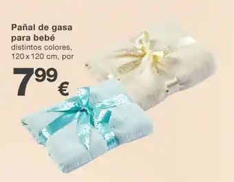 KIK Pañal de gasa para bebé oferta