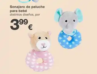 KIK Sonajero de peluche para bebé oferta