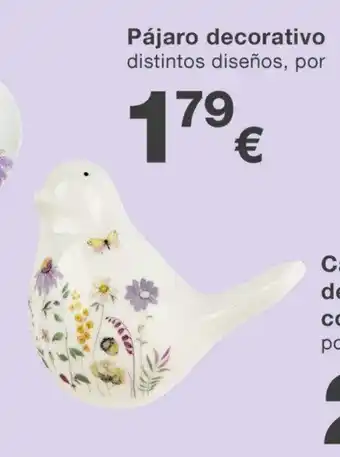 KIK Pájaro decorativo oferta