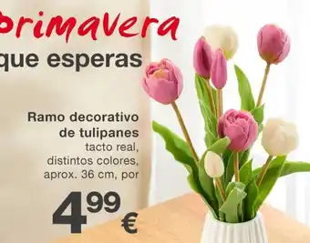 KIK Ramo decorativo de tulipanes oferta