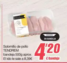 SPAR Fragadis Solomillo de pollo oferta