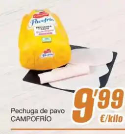 SPAR Fragadis CAMPOFRÍO Pechuga de pavo oferta