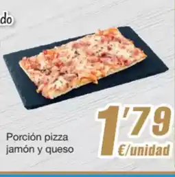 SPAR Fragadis Porción pizza jamón y queso oferta