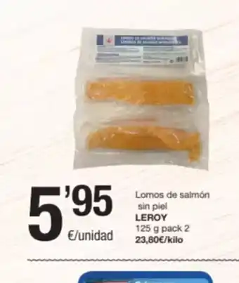 SPAR Fragadis PESCANOVA Lomos de salmón sin piel oferta