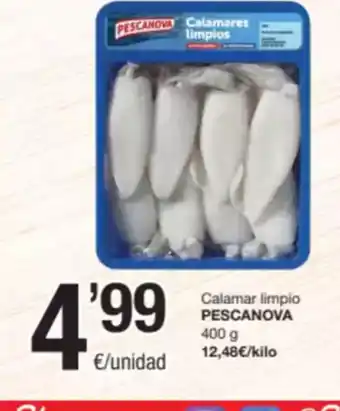 SPAR Fragadis PESCANOVA Calamar limpio oferta