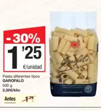 SPAR Fragadis GAROFALO Pasta diferentes tipos oferta