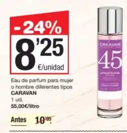 SPAR Fragadis CARAVAN Eau de parfum para mujer o hombre diferentes tipos oferta