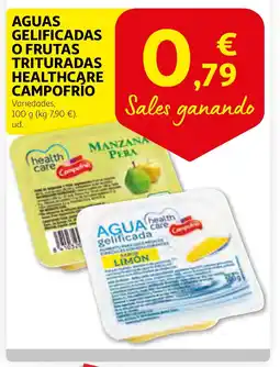 Alcampo Aguas gelificadas o frutas trituradas healthcare campofrío oferta