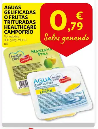 Alcampo Aguas gelificadas o frutas trituradas healthcare campofrío oferta