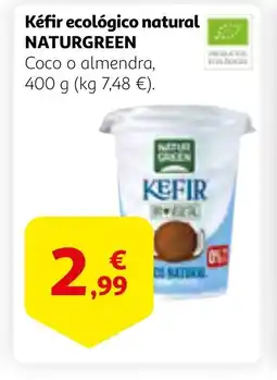 Alcampo NATURGREEN Kéfir ecológico natural oferta