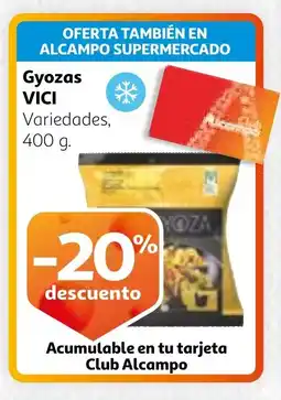 Alcampo VICI Gyozas oferta