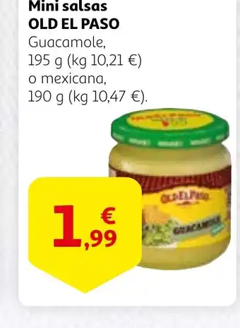 Alcampo OLD EL PASO Mini salsas oferta